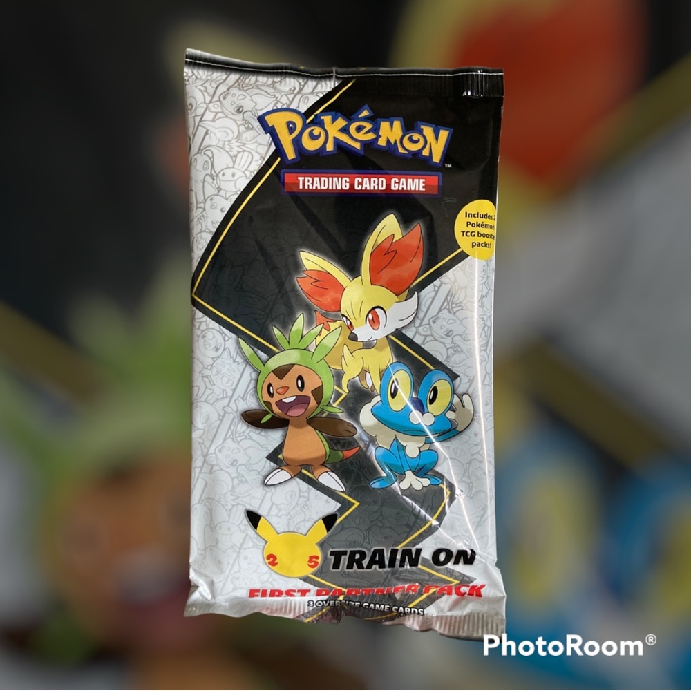 Pokémon TCG Special Edition Booster pack. 2 booster packs 3 jumbo cards 💧🔥🌲